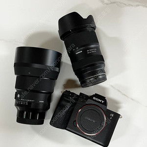 소니 a7m4, 탐론 28-75g2, 시그마 85.4dgdn 판매