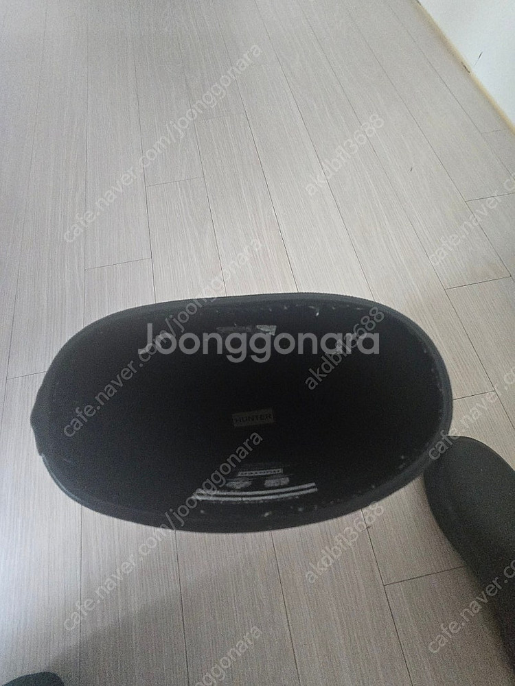 헌터키즈레인부츠 블랙 색상--1