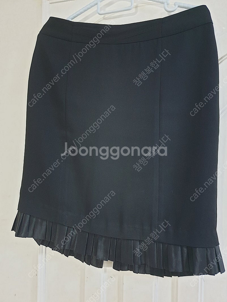 여성 검정 치마 정장 면접용 블랙 투피스 정장세트 여름...--1