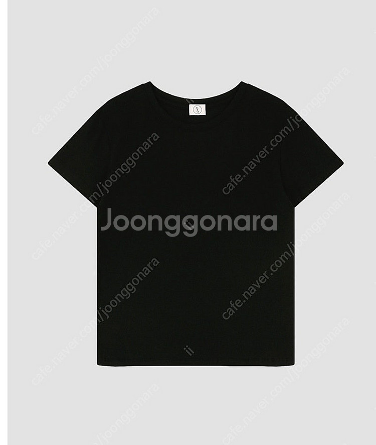 식스앤어하프 CREW NECK TEE - BLACK S...--0