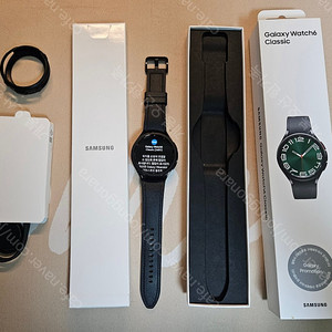 갤럭시 워치 6 클래식 47mm lte 블랙 판매합니다.