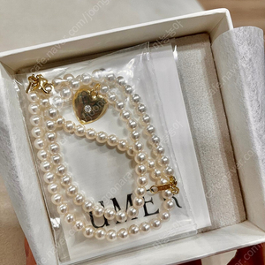 유메르 UMER 하트펄 네크리스 판매합니다