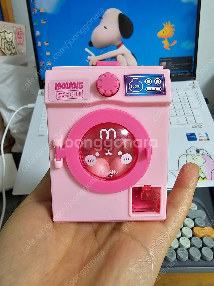 모랑 세탁기 장난감 캔디통(1200원)--0