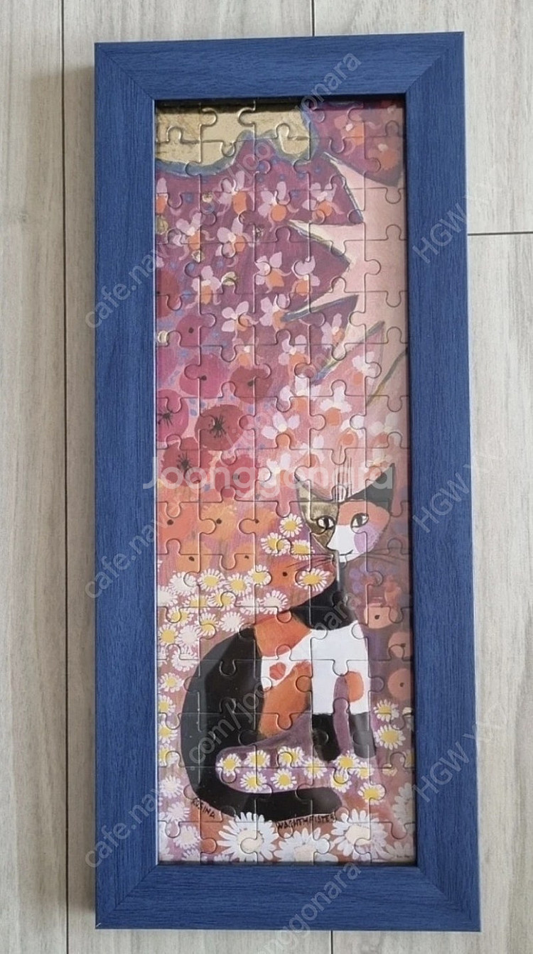 고양이 그림 인테리어 액자--0