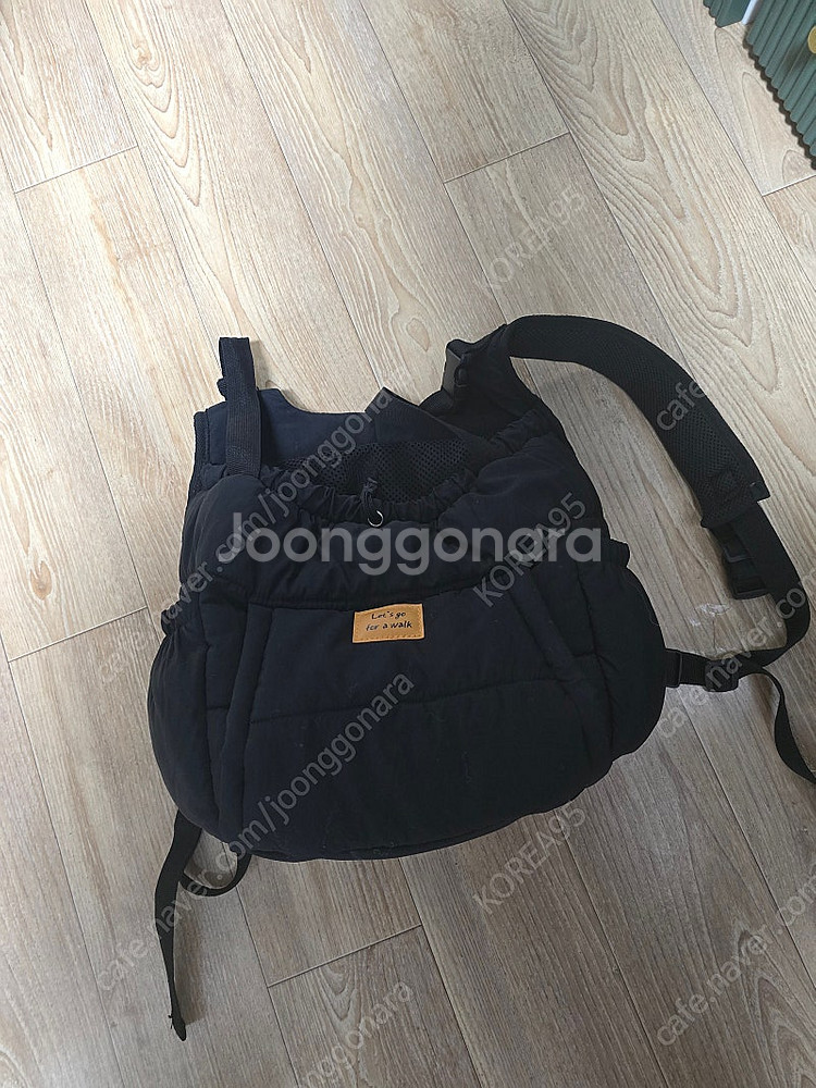 산책갈까 쏘옥백 블랙 팝니다--2