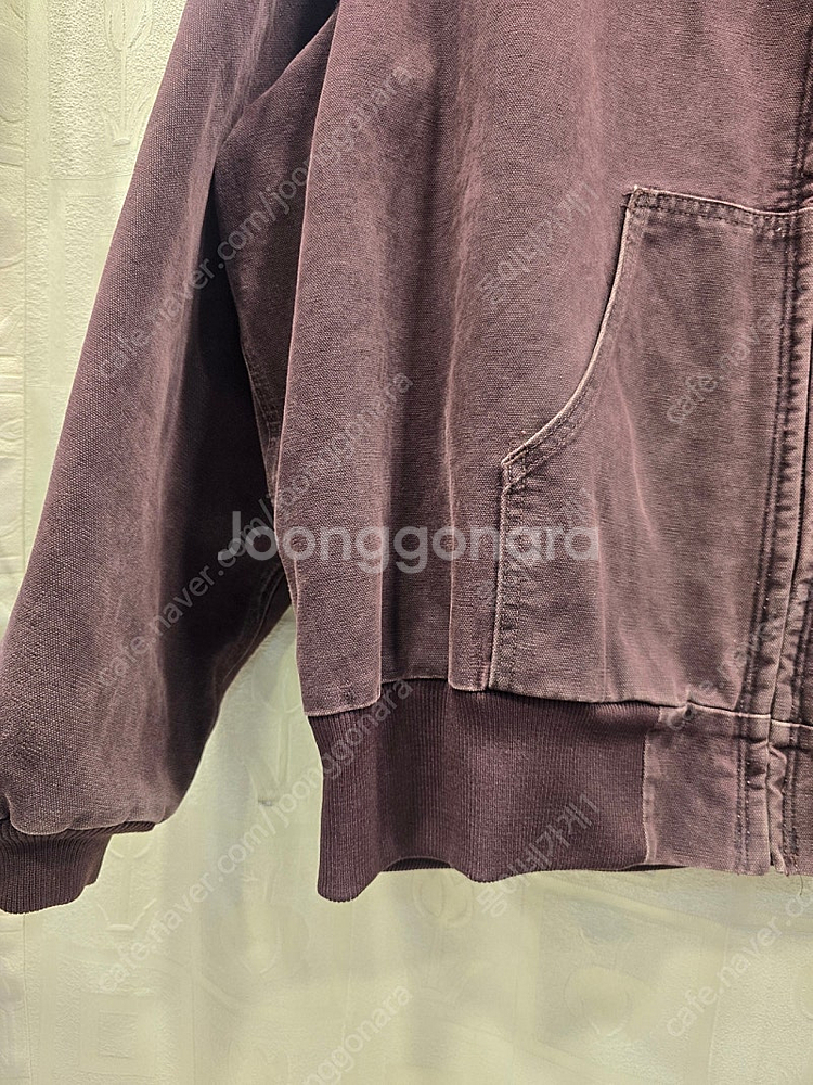 칼하트 J06 버건디 구버전 누빔 자켓 점퍼 3XL--2