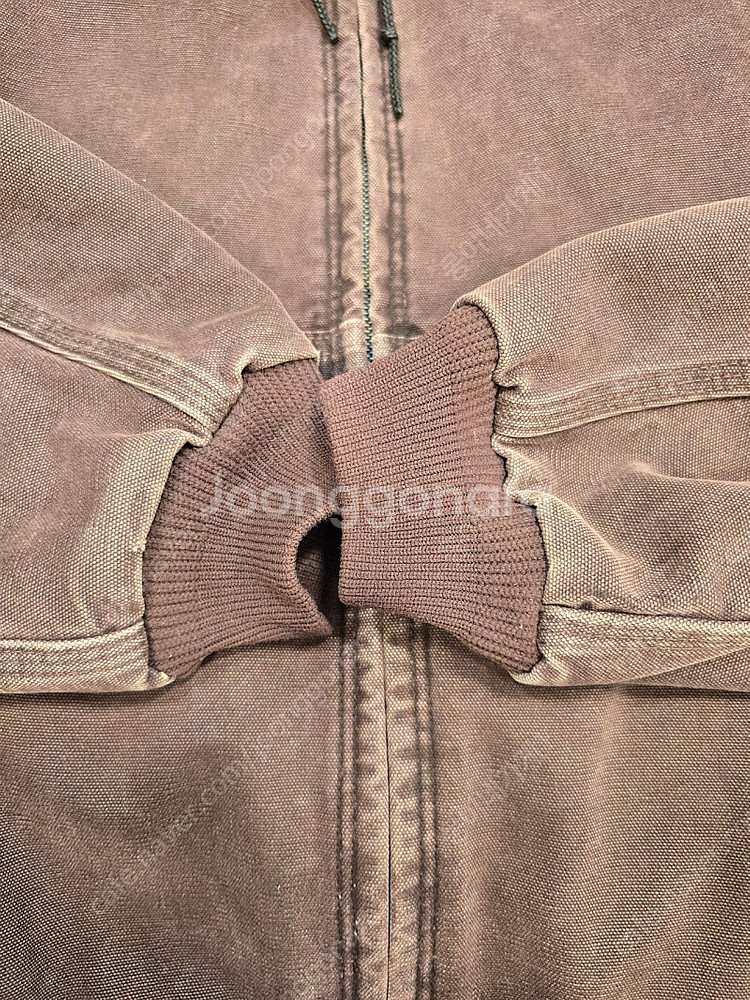 칼하트 J06 버건디 구버전 누빔 자켓 점퍼 3XL--4