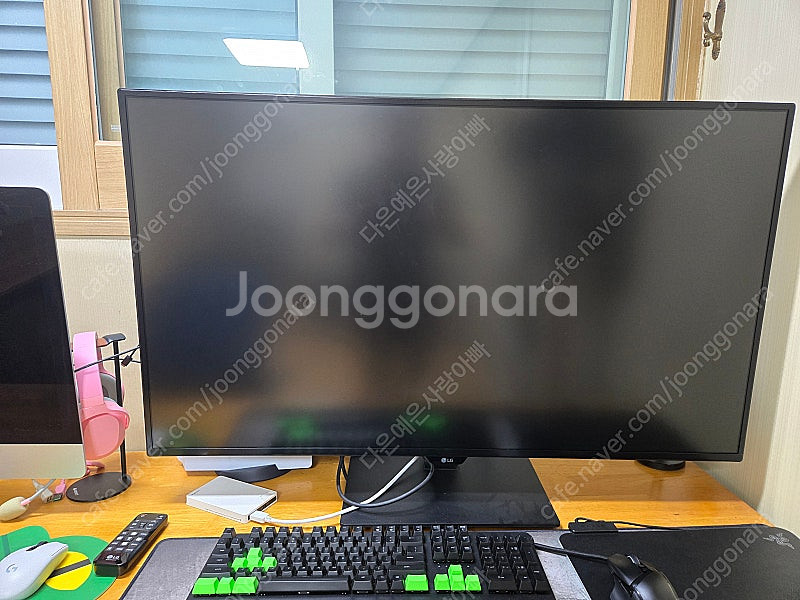 LG 43인치 UHD 모니터 43UD79 팝니디--2