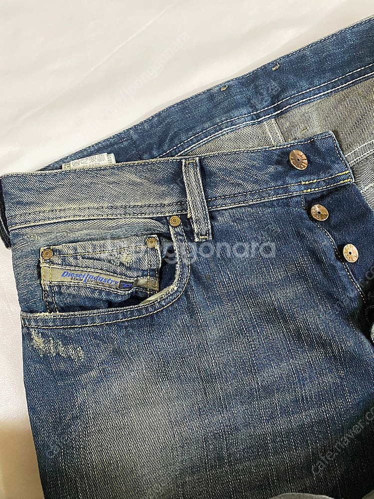 [32] DIESEL 디젤 부츠컷 데미지 데님 진 청바...--1