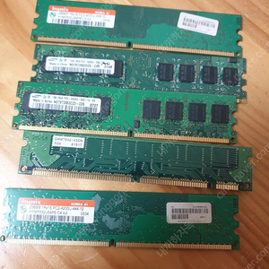 삼성 DDR2 1GB PC메모리 2개&기타