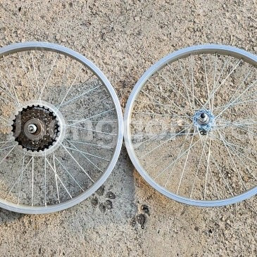 대만산 16인치 휠셋 Shimano 7단 프리휠--3