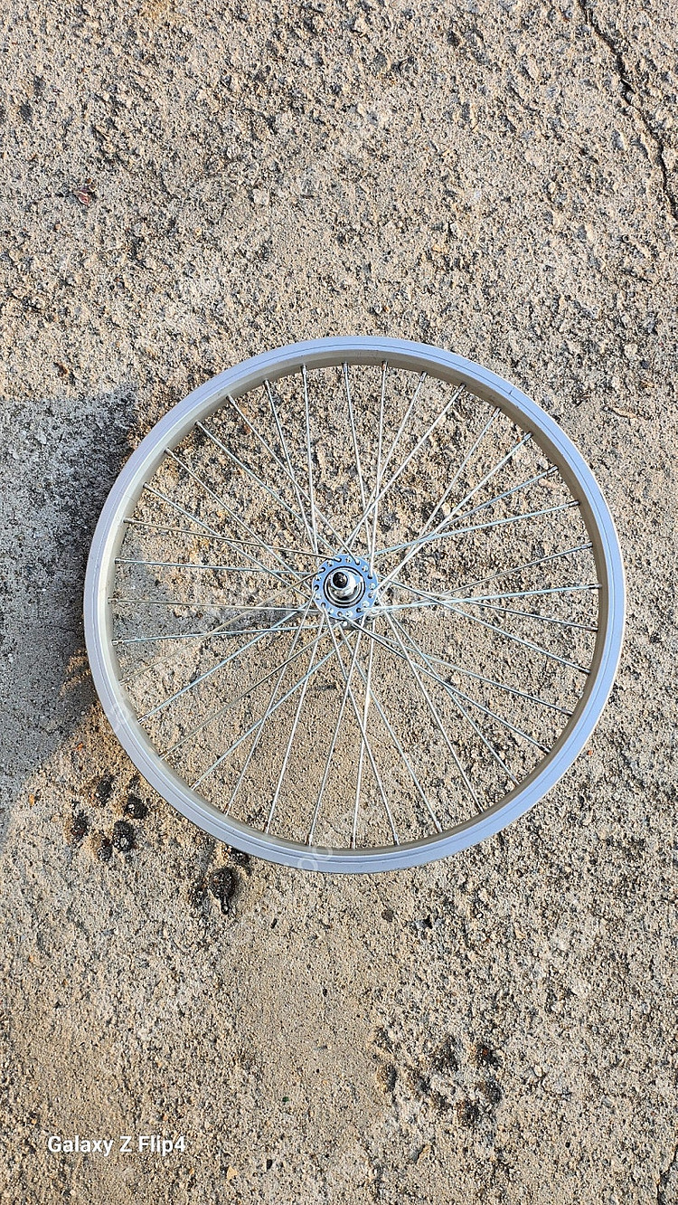 대만산 16인치 휠셋 Shimano 7단 프리휠--5
