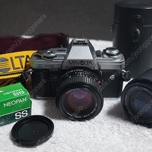 A급 미놀타 x-300.x300(MD50.4, 70-210mm,Neopan흑백필름) 팝니다