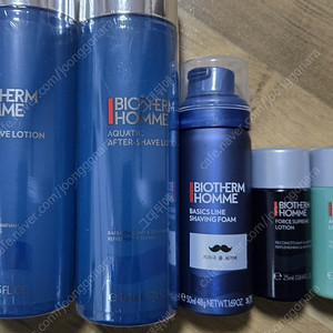 비오템 아쿠아틱 에프터 쉐이브 로션200ml *2개+쉐이빙폼50ml