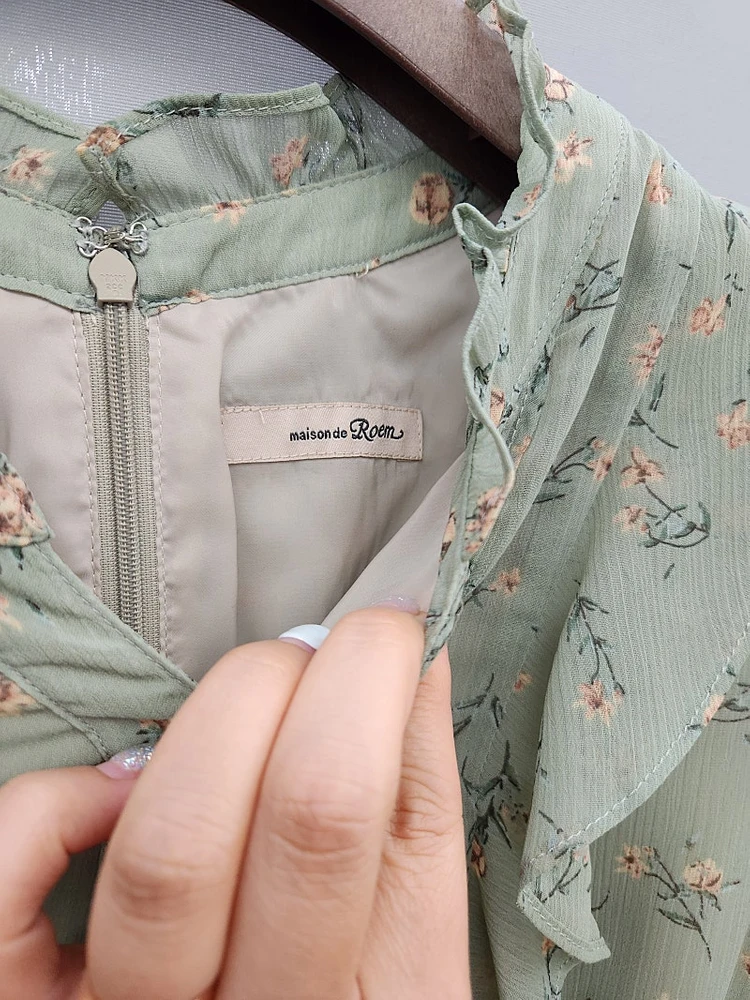 메종드로엠 원피스/한섬 타임 마인 미샤 구호 랑방 띠어리 쟈딕앤볼테르 마쥬 산드로 코스 듀엘 시스템 폴로 랄프로렌 ... 이미지