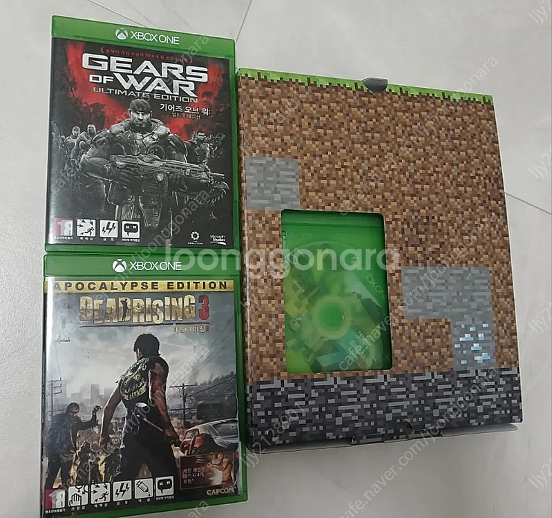 XboxOneS 1TB게임3/컨트롤러2/배터리팩/리모컨--1