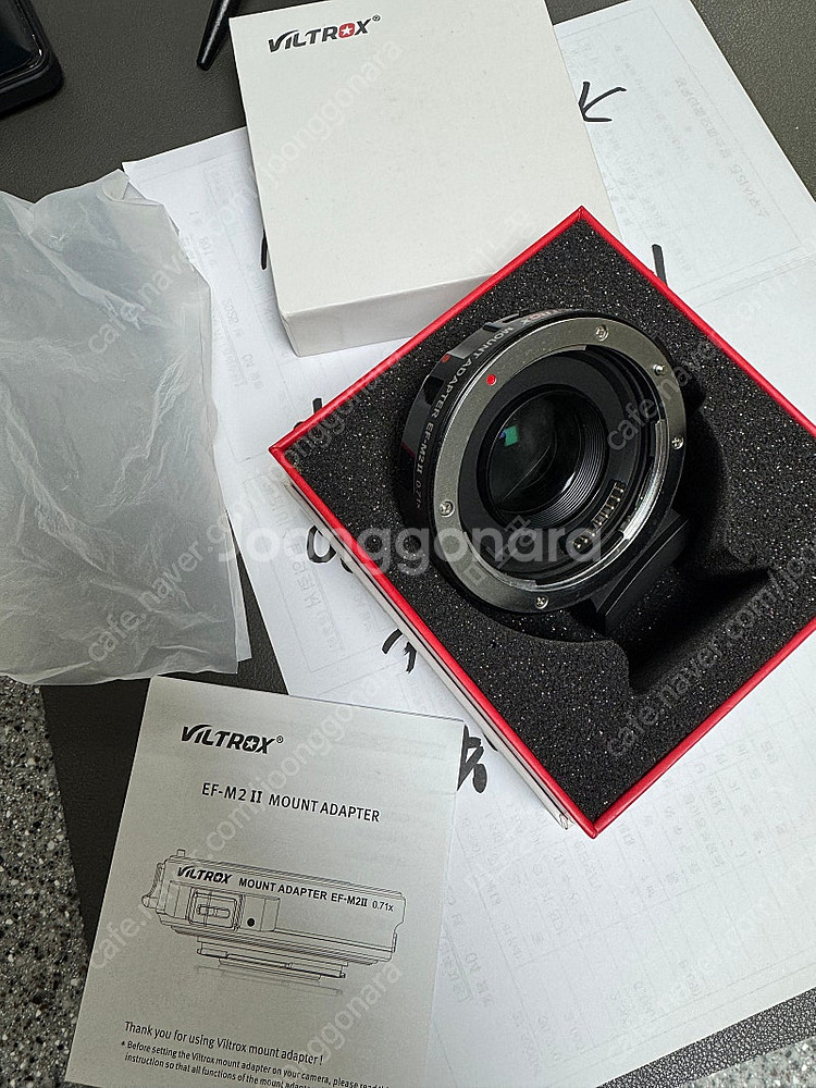 빌트록스 EF-M2 II 버전 0.71x 어댑터 초민트...--1