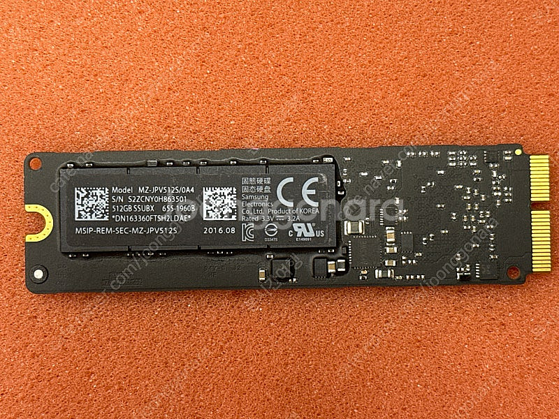 애플 맥북용 연탄맥 SSD MacBook 512GB--1