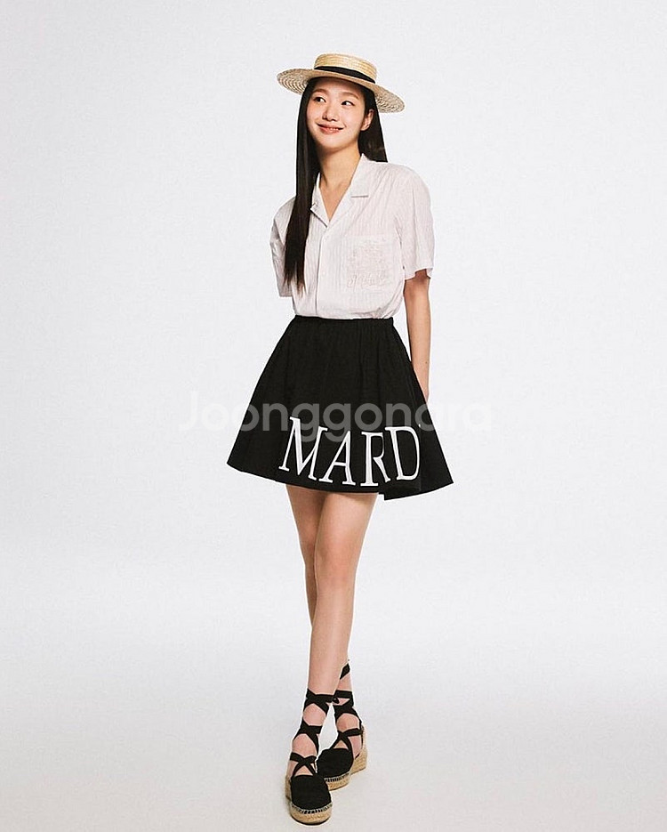 MARDI 마르디 김고은 플레어 밴딩 스커트 / 랑방 ...--0