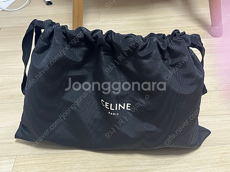 셀린느 퀼팅 아바 숄더백--4