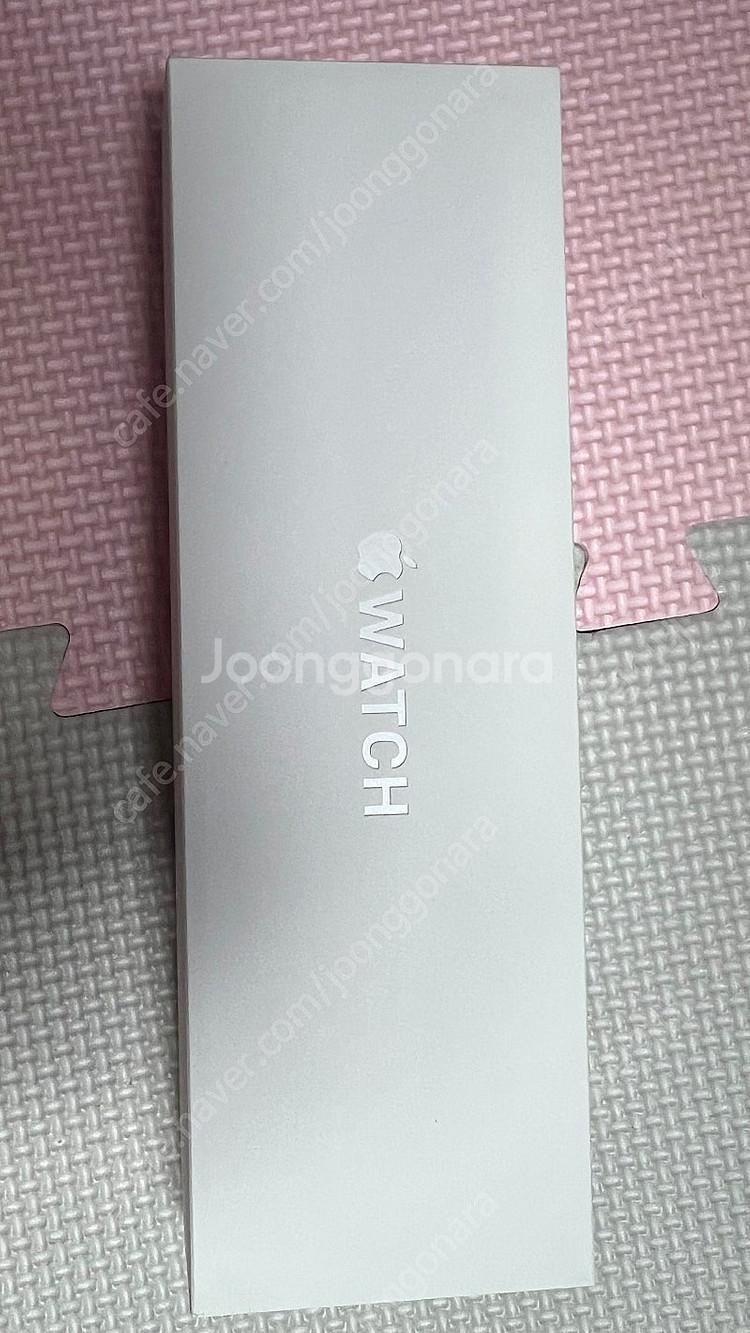 애플워치10 42mm gps 제트블랙 팝니다--3