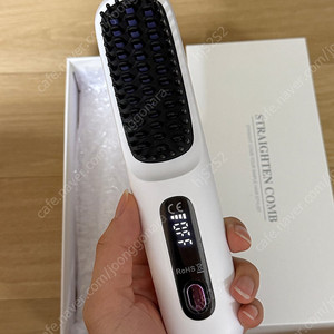무선 빗 브러쉬 고데기 고대기(새상품)