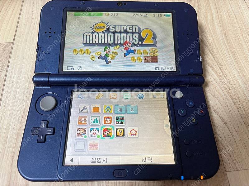 닌텐도 new 3ds xl 뉴큰다수 뉴큰삼다수 블루 포...--2