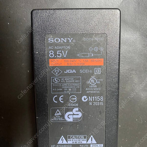 플스2 PS2 7만번대 전원 어댑터와 8자 전원선 일괄 팝니다.(택포가격)