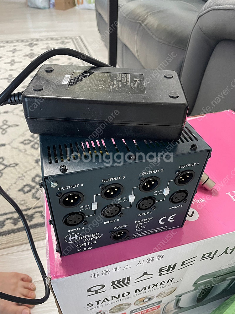 니브 Neve 1073lb 마이크 프리앰프 런치박스 포...--2