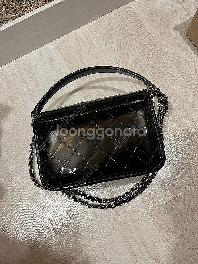 마이아이코 카메라백 페이던트 블랙--1