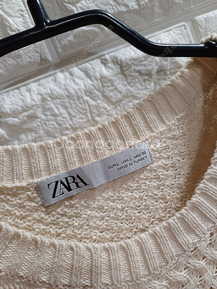 ZARA 자라레이스프릴니트L--2