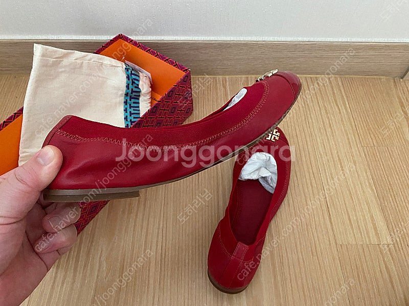 [미사용]정품 토리버치 졸리 발렛 플랫--3