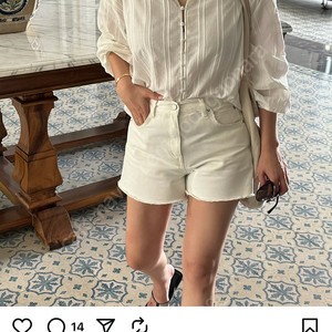 (새제품) 아뜨와 클레어 데님쇼츠