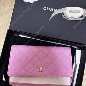 chanel 샤넬 핑크 캐비어 woc 크로스백