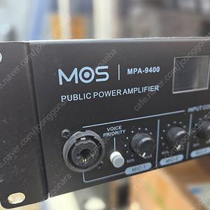 모스 앰프 MOS MPA-9400 Amplifier