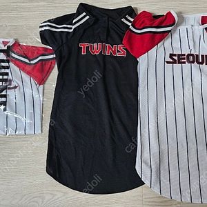 엘지트윈스 lgtwins 강아지 유니폼 : 서울/원정블랙