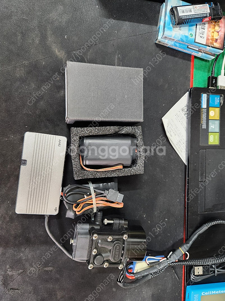 10리터급 방제드론용 중고/신품 부품 및 기자재 팝니다(모터&변속기, FC, 펌프, 프레임부품등 잡다하게 많습니다)--1