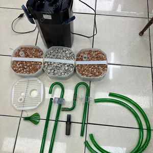 QQ1500 외부여과기 임펠라 샤프트 교체 무소음급 여과제3칸 네오 시포락스 파워하우스