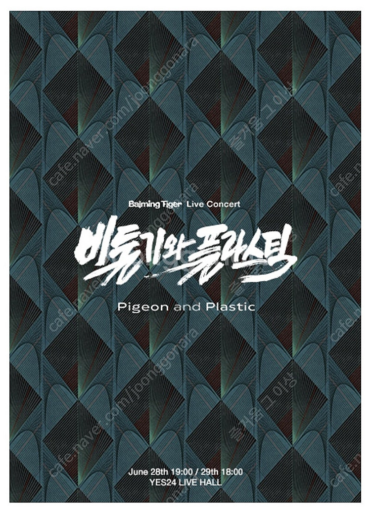 바밍타이거 6월 29일(일) 단독공연 2층 지정석 Y구...--0