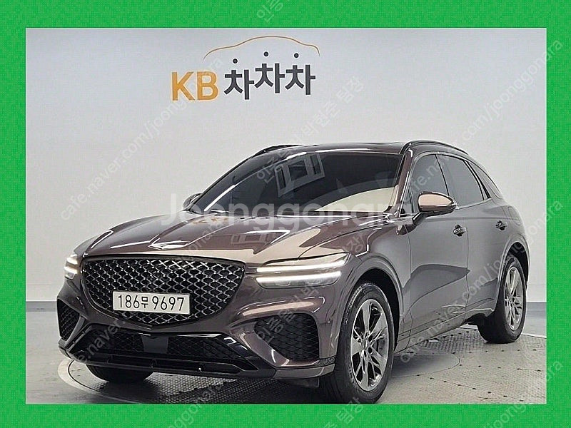 제네시스 GV70 중고차 할부 제네시스 중고차 빨간색 ...--0