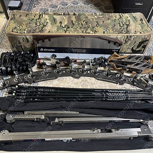 크루션 써밋 받침틀 일체형 12단 팝니다.