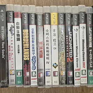 플스3(PS3) CD 23종 일괄 팝니다.(10만원)