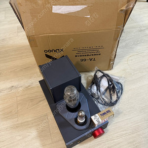 xduoo ta-66 + 변환소켓 아답터+ 텅솔 골드 진공관