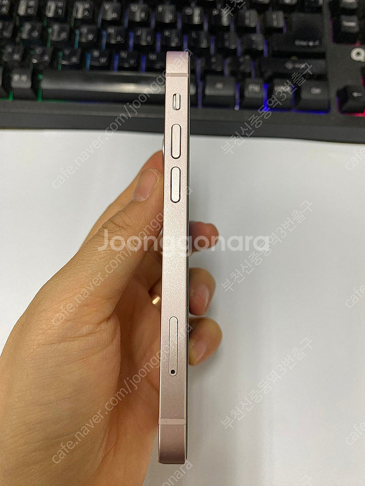 205833 아이폰13미니 핑크 A급 256GB 무잔상...--4