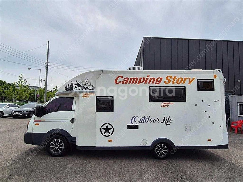 캠핑카 중고 포터2 흰색 2016년식 46,697km ...--4
