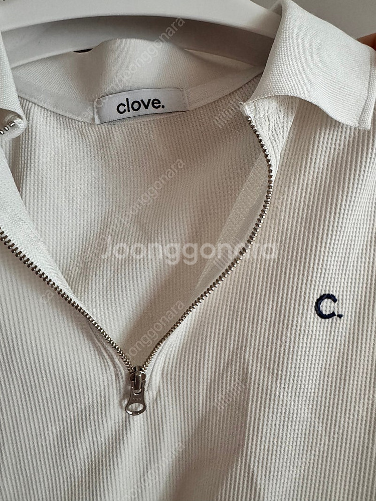 Clove 클로브 와플 하프집업 셔츠 말본 아넬 골프웨...--2