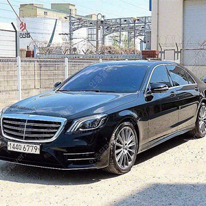 75,733 km 벤츠 S클래스 중고 W222 S 450L 4MATIC 실매물인증중고차 검정색