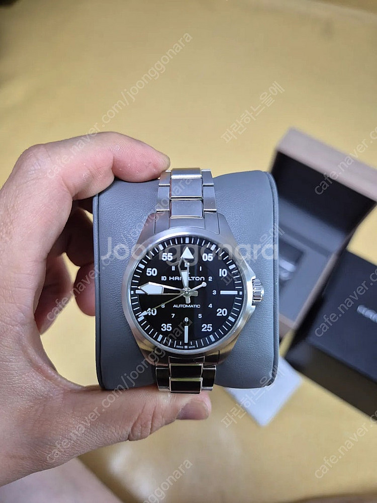 해밀턴 카키 파일럿 36mm--0