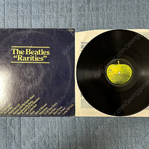 [EX급 음질!!!] The Beatles RARITIES 독일 제조반 100% analogue LP 비틀즈 희귀 음원 모음집