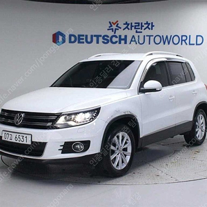 폭스바겐 티구안 중고 폭스바겐 티구안 중고차 흰색 2016년식 2.0 TDI 컴포트 중고차구매